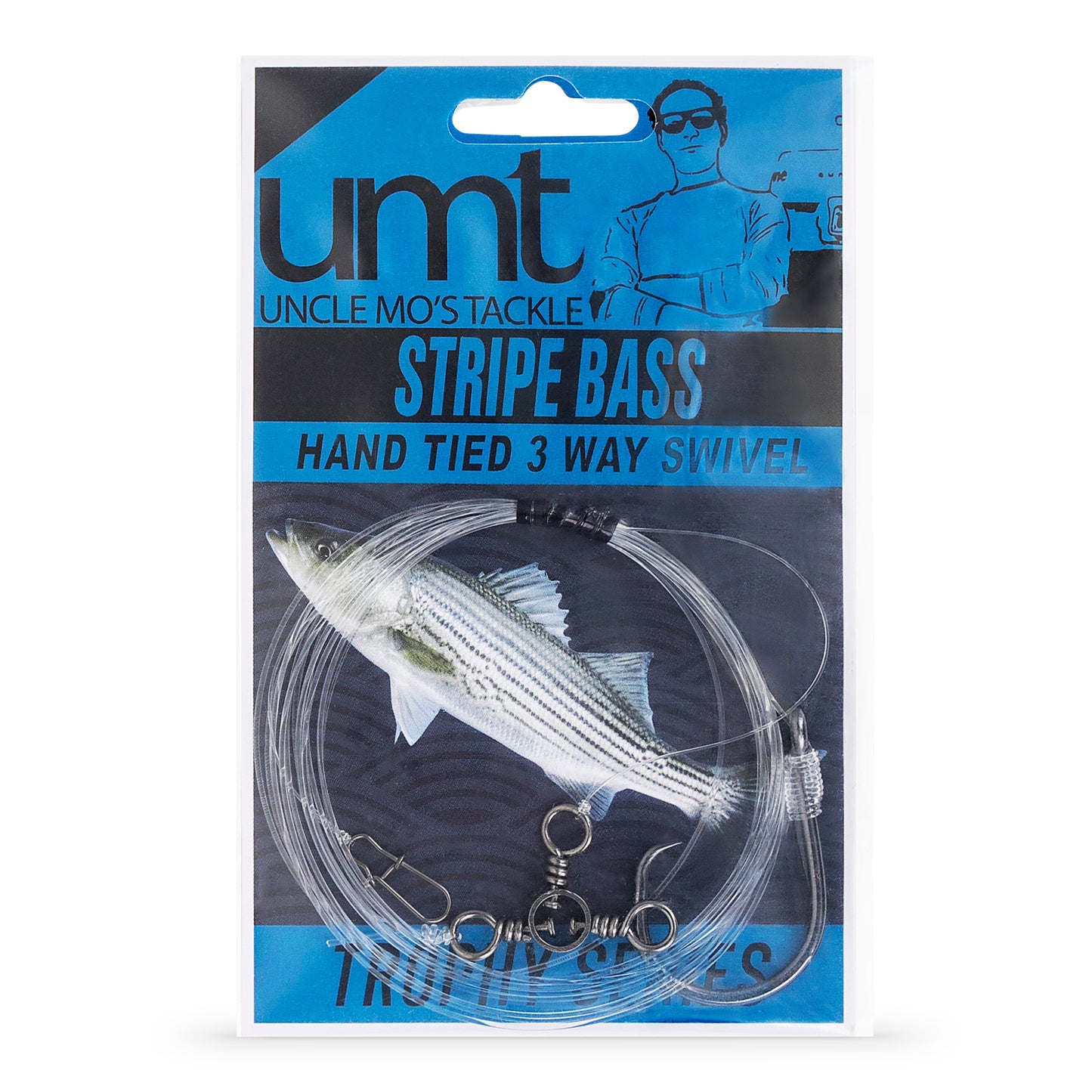 6/0 and 8/0 circle hook 3 way dropper rig