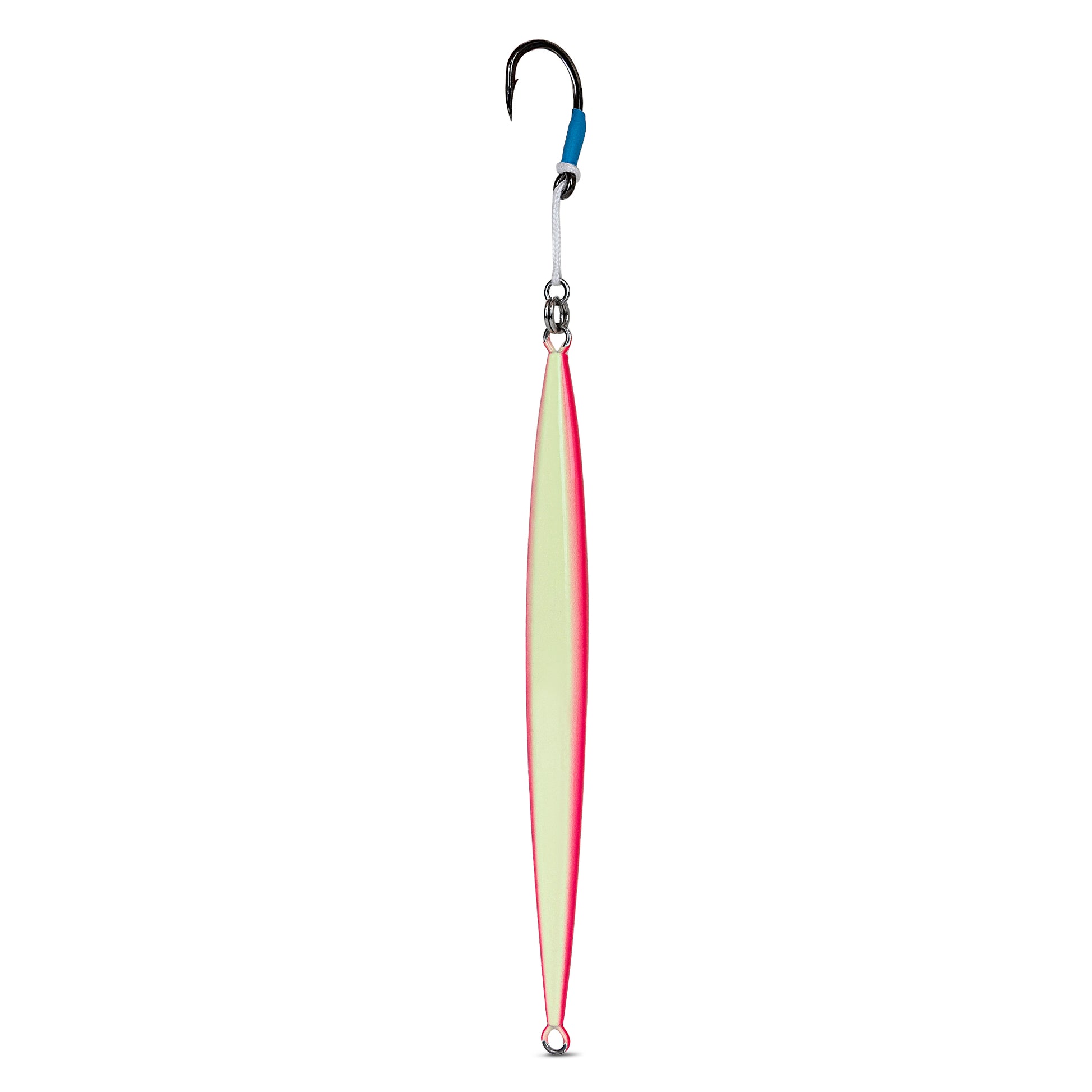 pink metal jig