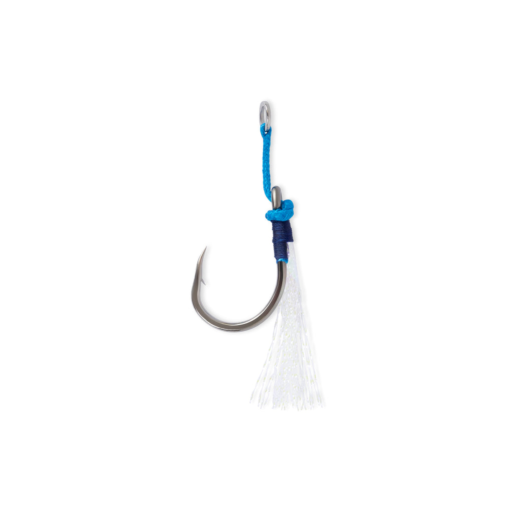 Jigging Assist Hooks with Bucktail Teaser 6/0