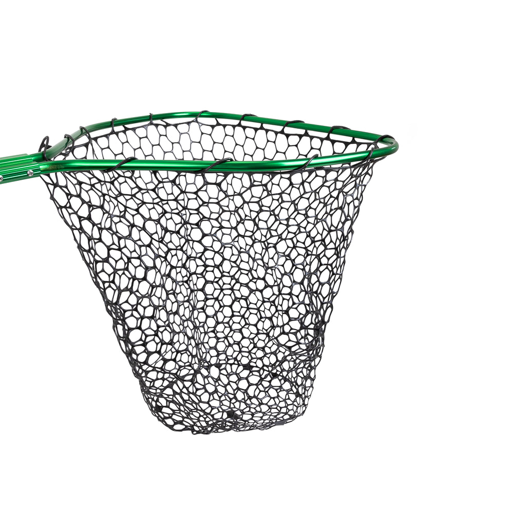 21 inch Deep 5-Foot Telescopic Fishing Net Green 21 inch Deep 5-Foot Telescopic Fishing Net Green