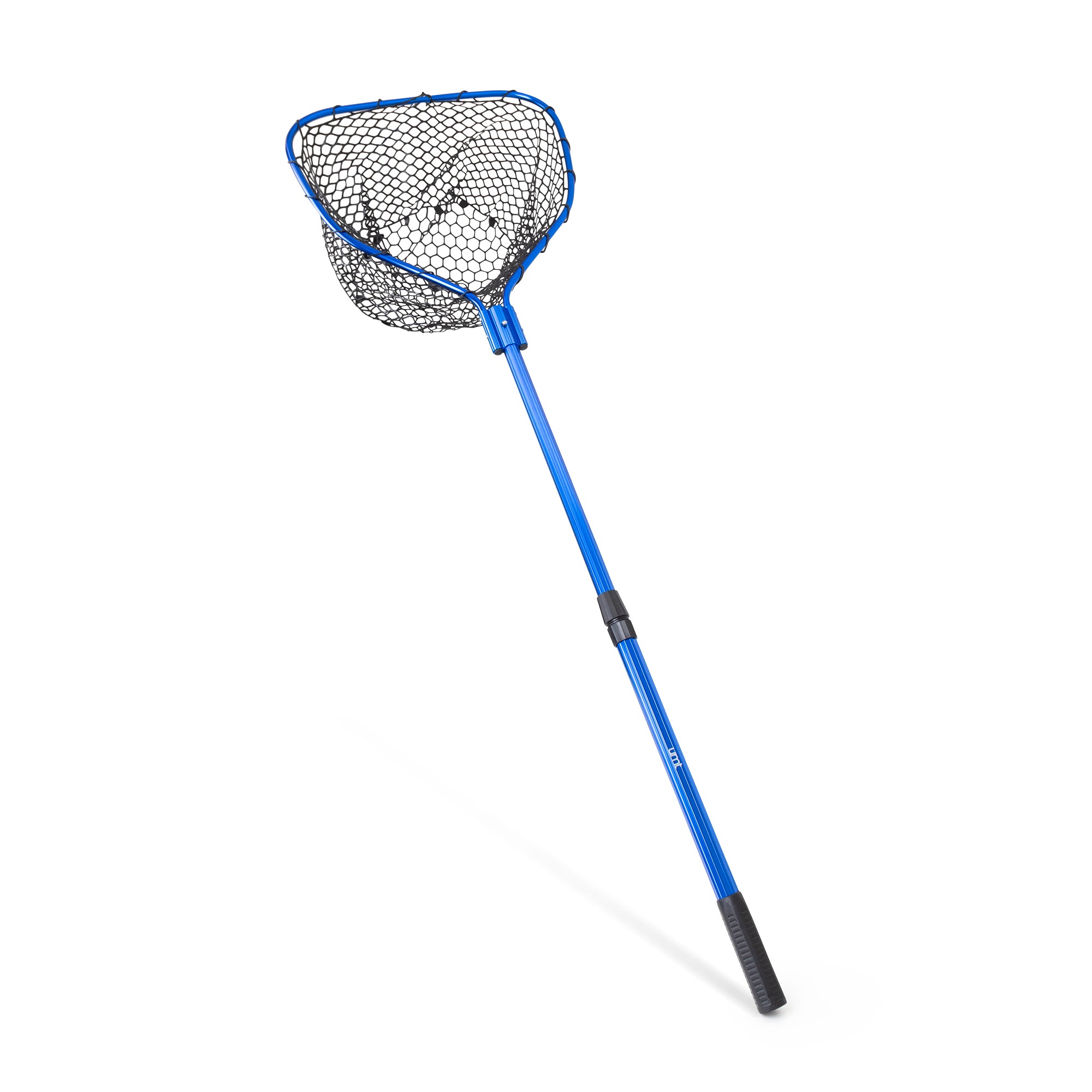 10 inch Deep 5-Foot Telescopic Fishing Net Blue