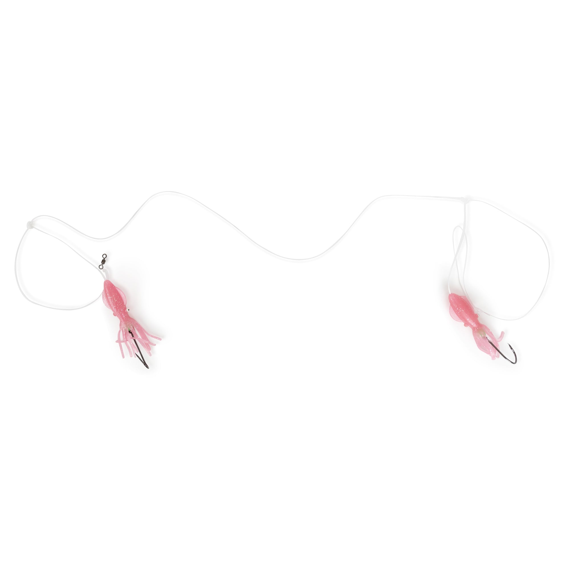 Tile Fish High Low Rig Glow In the Dark Pink & Glow