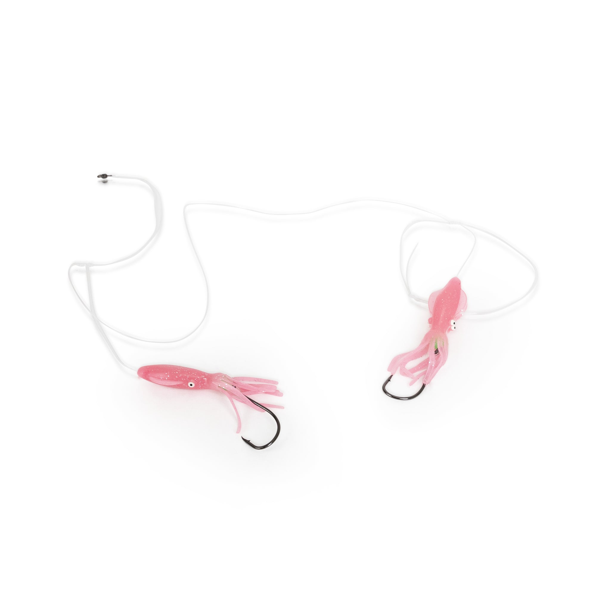 Tile Fish High Low Rig Glow In the Dark Pink & Glow
