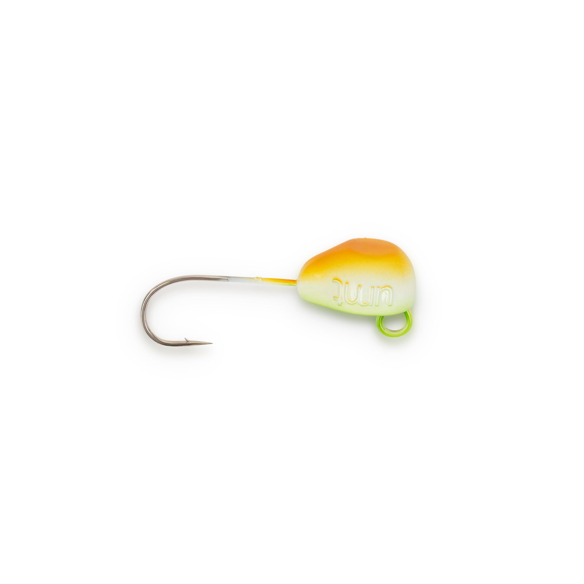 UMT White Chin Wrecker Blackfish Jig – 2oz White Legger & Greenie – 1, 5, or 10 Pack Options