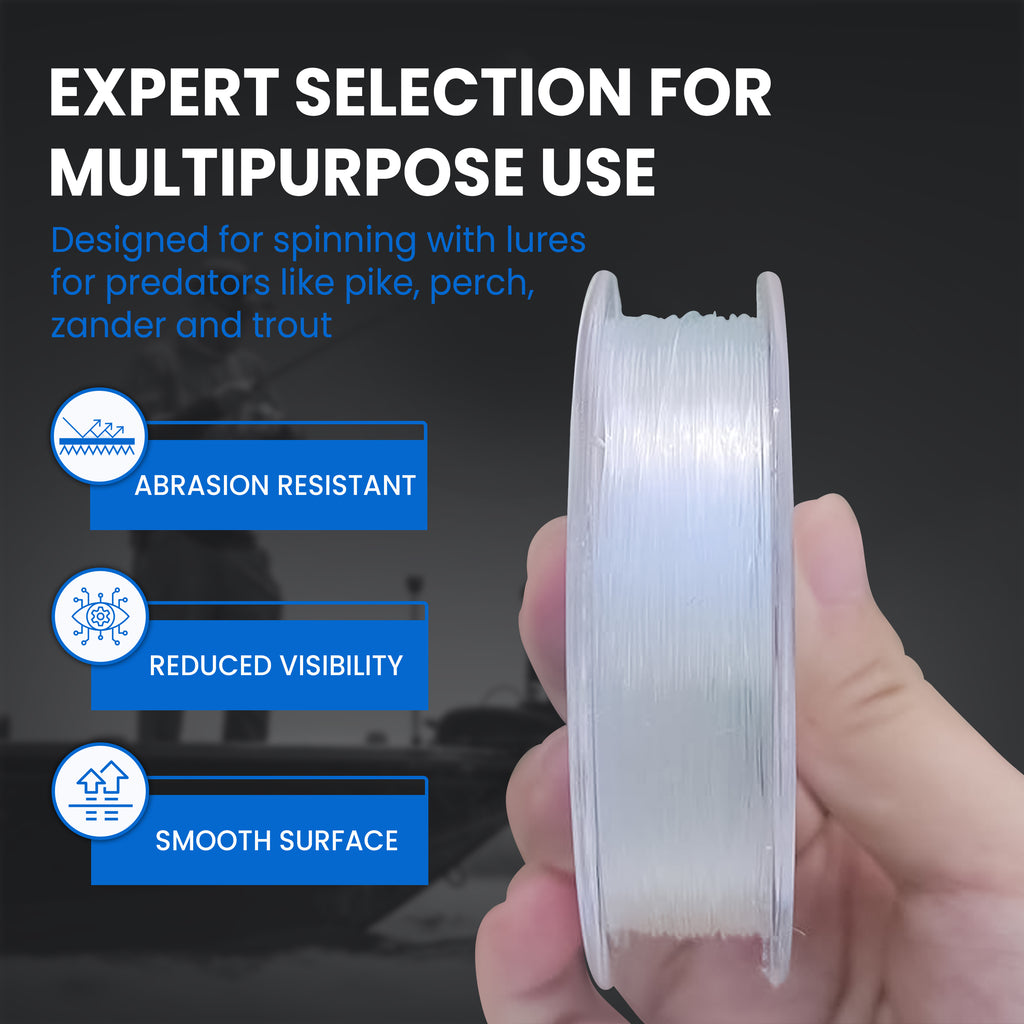 Fluorocarbon 100% Pure Japanese - 55 Yards - 20LB 30LB & 40LB