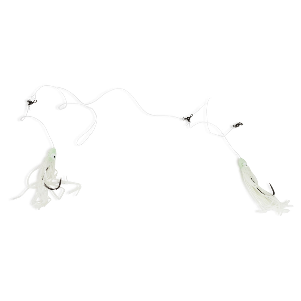 Tile Fish High Low Rig Glow In the Dark Pink & Glow