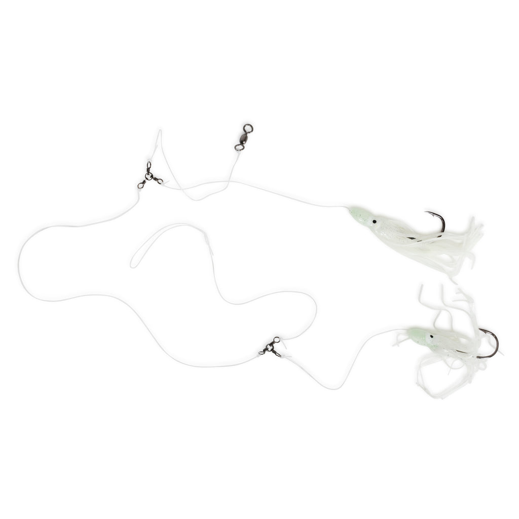 Tile Fish High Low Rig Glow In the Dark Pink & Glow