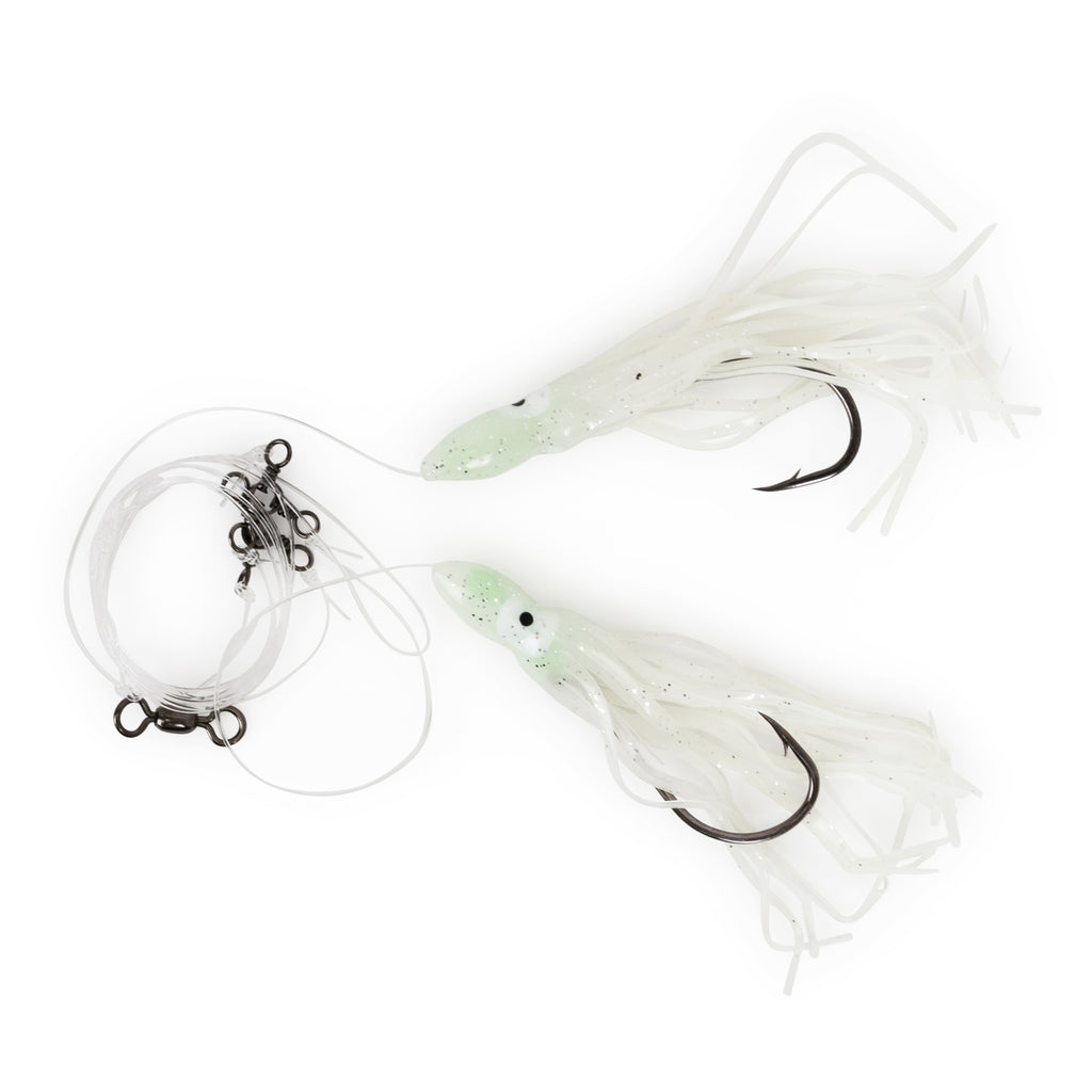 Tile Fish High Low Rig Glow In the Dark Pink & Glow